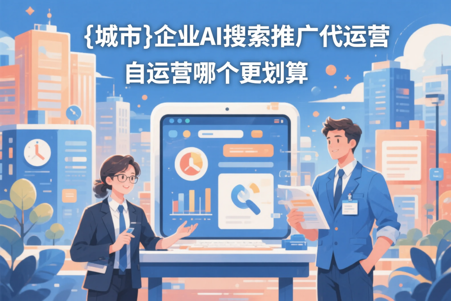 可克达拉企业AI搜索推广代运营和自运营哪个更划算