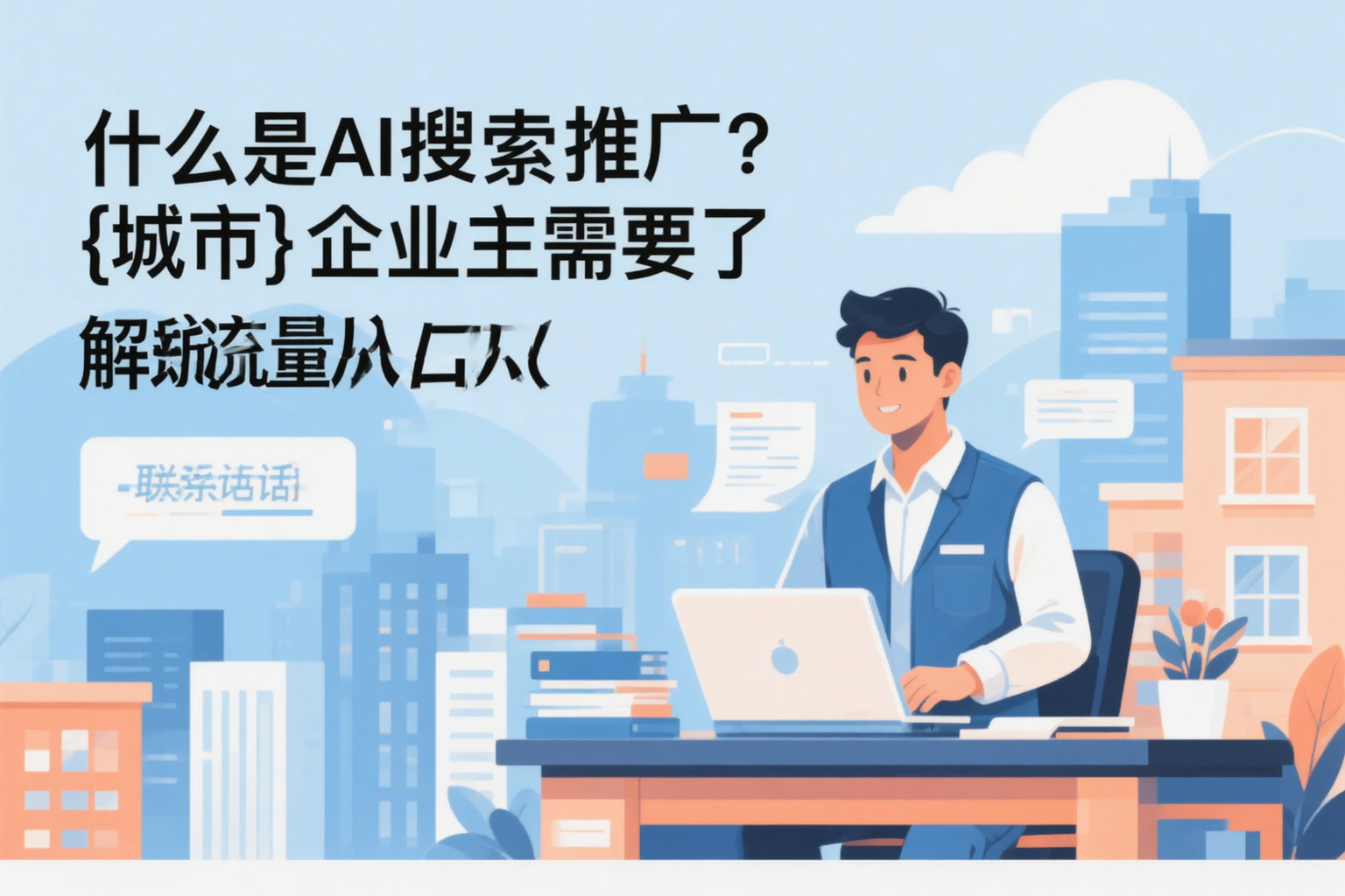 什么是AI搜索推广?可克达拉企业主需要了解的新流量入口