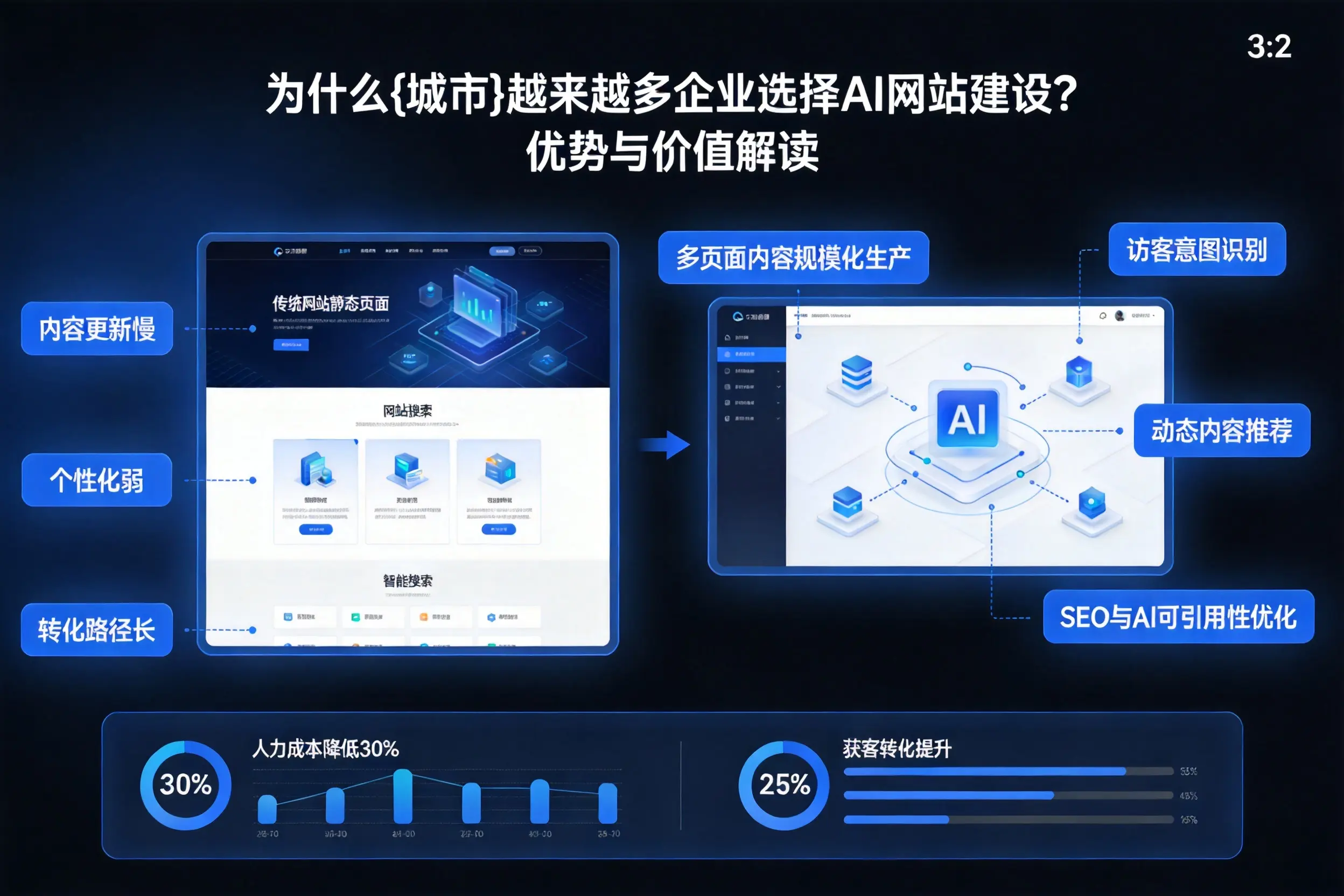 为什么可克达拉越来越多企业选择AI网站建设？优势与价值解读