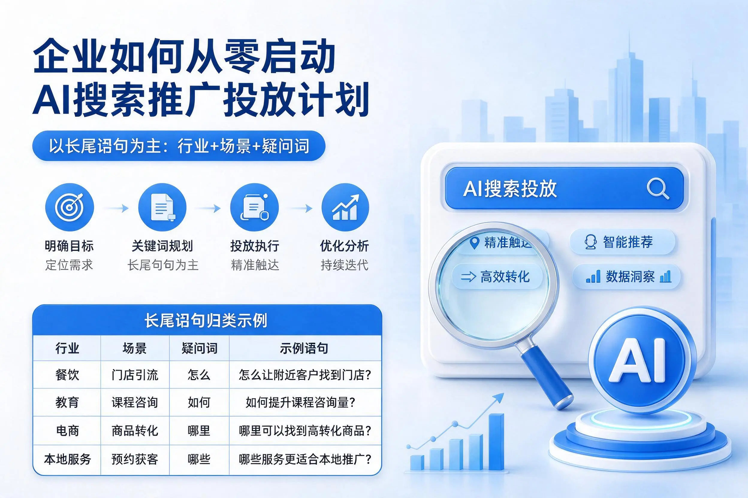 可克达拉企业如何从零启动AI搜索推广投放计划
